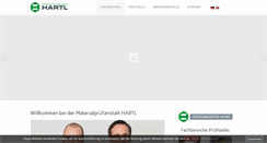 Desktop Screenshot of hartl-mpa.com